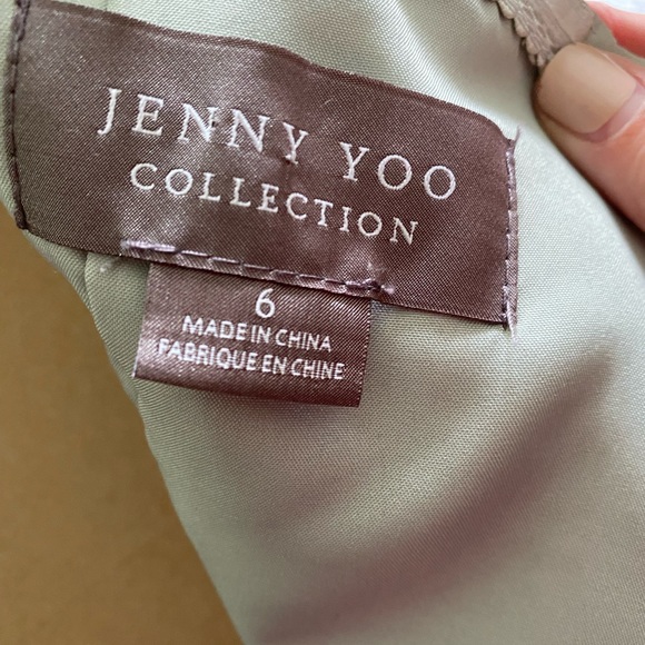 Jenny Yoo Mira Convertible Dress - Morning Mist Size 6 - Picture 2 of 4